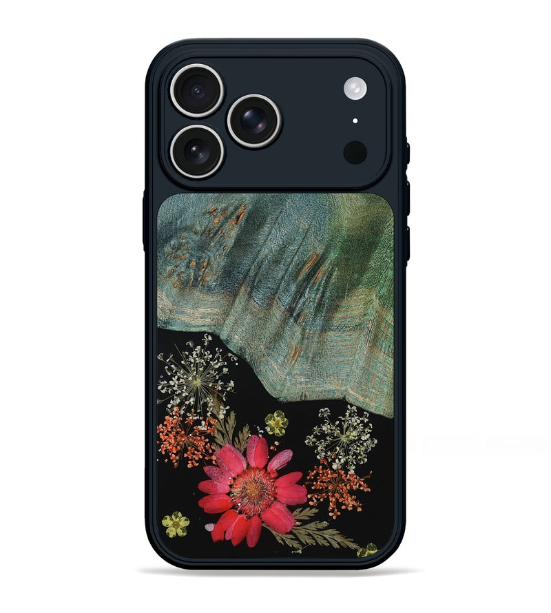iPhone 17 Pro Max Wood Phone Case - Roslyn (Bloom, 810015)