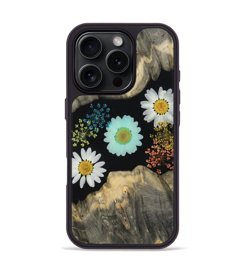 iPhone 16 Pro Wood Phone Case - Stephon (Bloom, 810054)