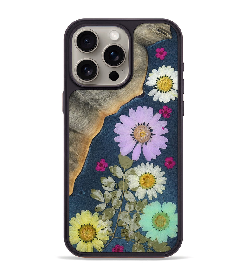 iPhone 15 Pro Max Wood Phone Case - Kacie (Bloom, 810055)