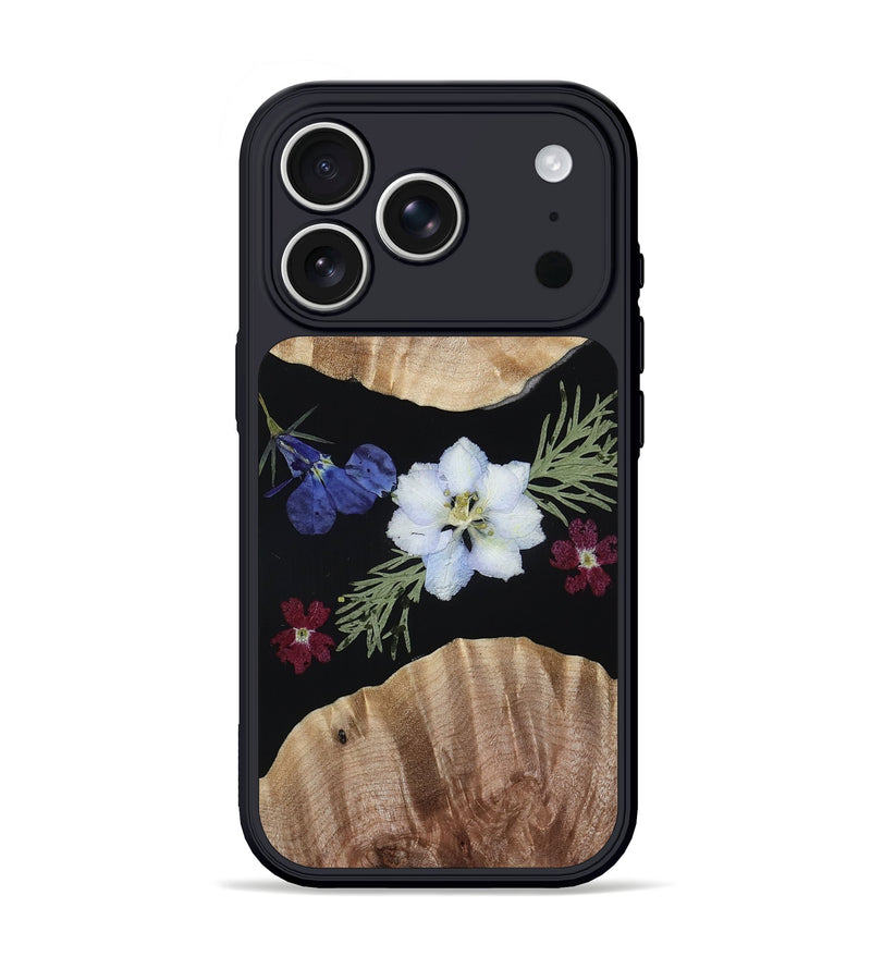 iPhone 17 Pro Wood Phone Case - Alyvia (Bloom, 810086)