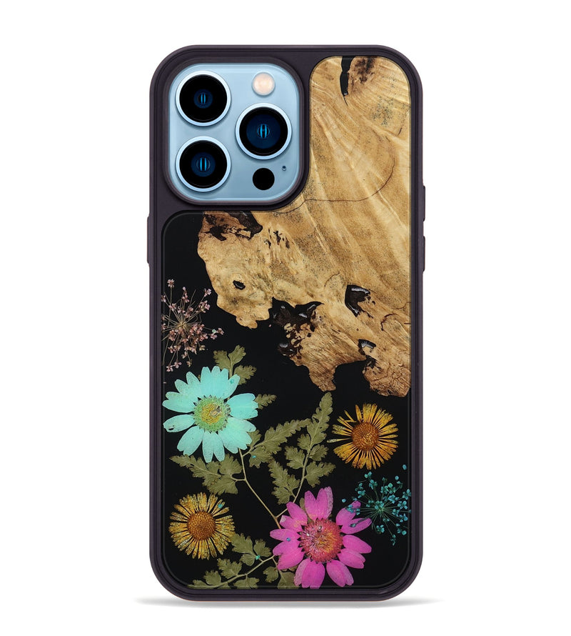iPhone 14 Pro Max Wood Phone Case - Clarice (Bloom, 810098)