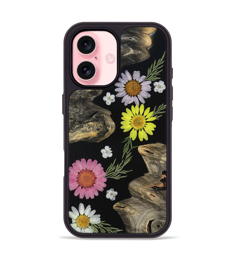 iPhone 16 Wood Phone Case - Tonja (Bloom, 810108)