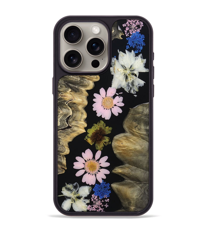 iPhone 15 Pro Max Wood Phone Case - Amyra (Bloom, 810110)