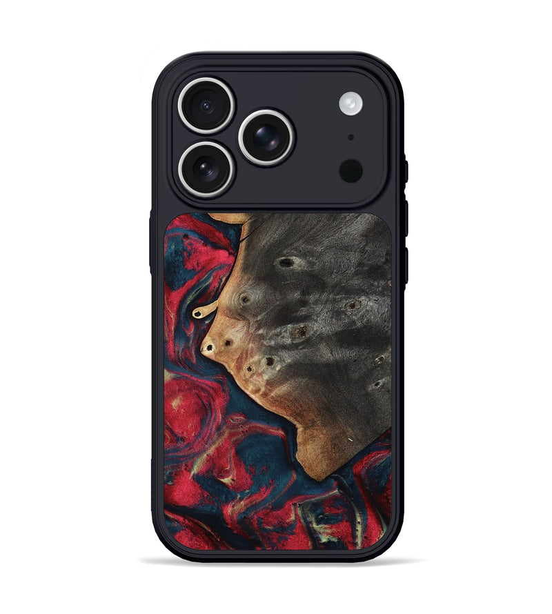 iPhone 17 Pro Wood Phone Case - Larissa (Red, 810137)