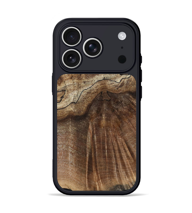 iPhone 17 Pro Wood Phone Case - Sharen (Wood Burl, 810144)
