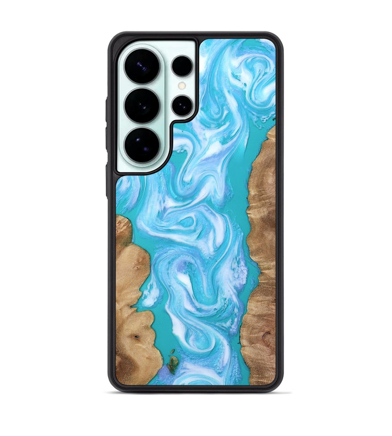 Galaxy S26 Ultra Wood Phone Case - Deena (Blue, 810148)