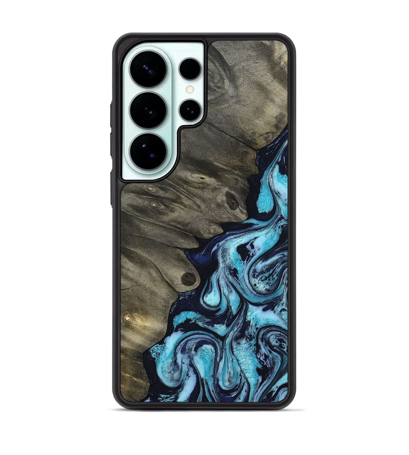 Galaxy S26 Ultra Wood Phone Case - Hal (Blue, 810153)