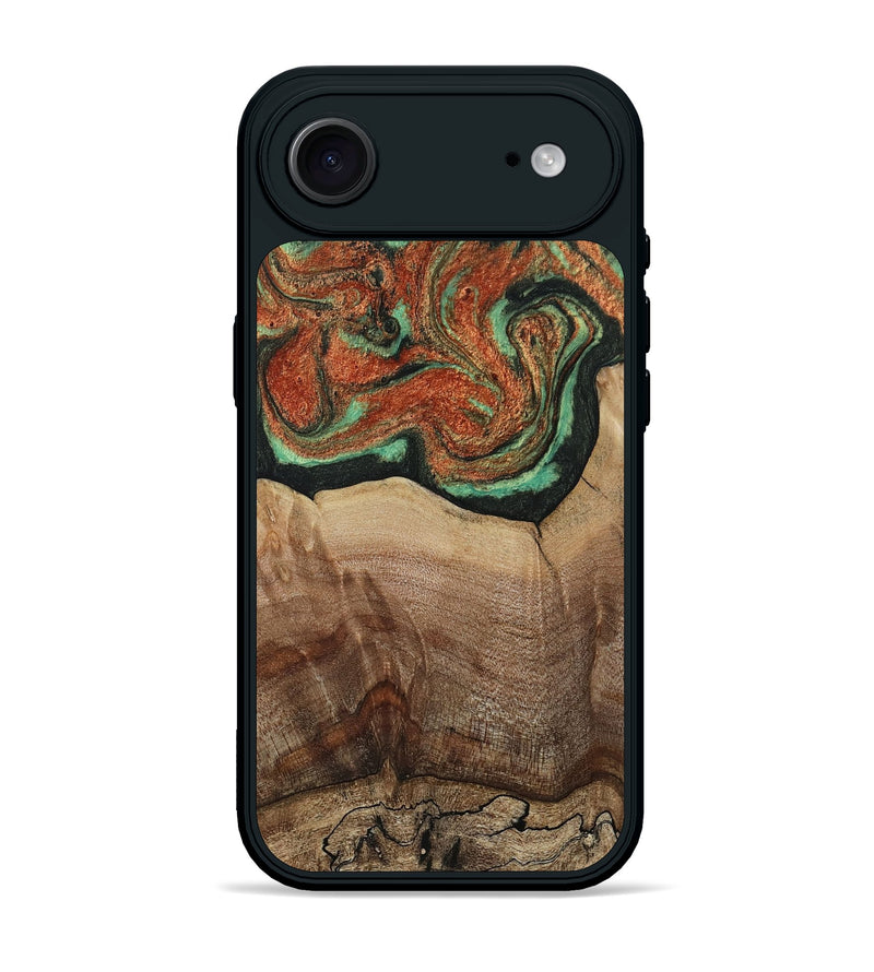 iPhone 17 Air Wood Phone Case - Danelle (Green, 810156)