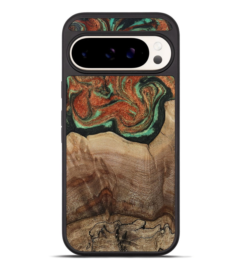 Pixel 10 Pro XL Wood Phone Case - Danelle (Green, 810156)