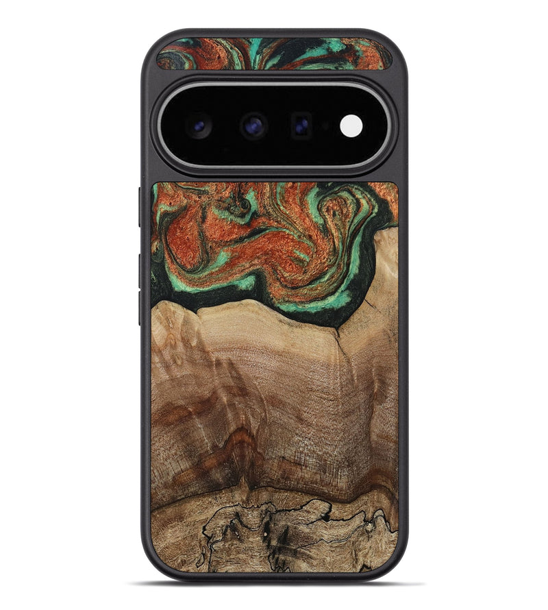Pixel 11 Pro XL Wood Phone Case - Danelle (Green, 810156)
