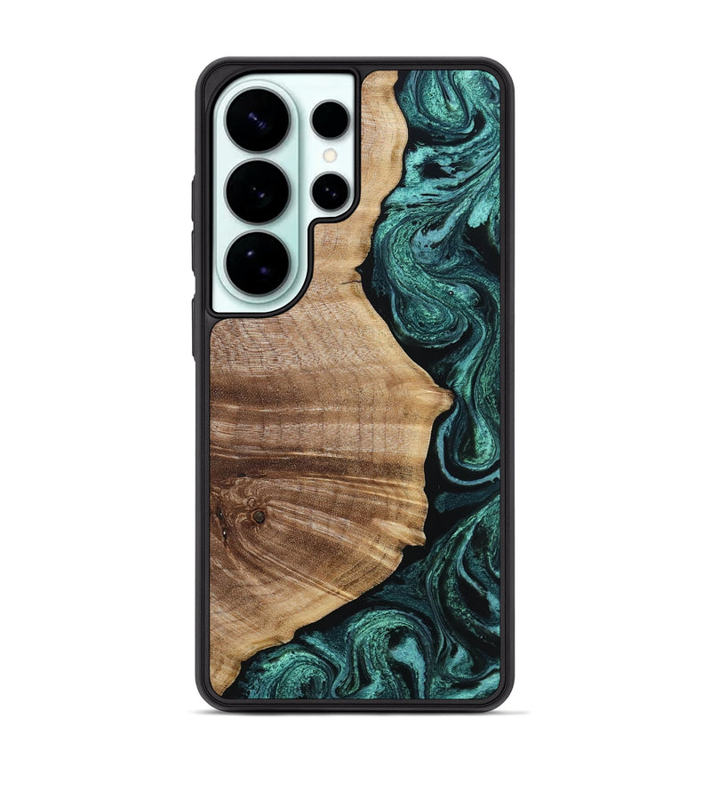 Galaxy S26 Ultra Wood Phone Case - Mandi (Green, 810157)