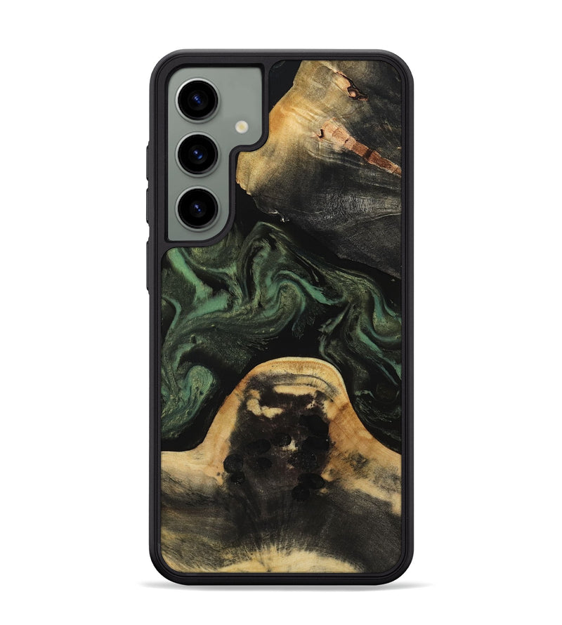 Galaxy S24 Plus Wood Phone Case - Latisha (Green, 810160)