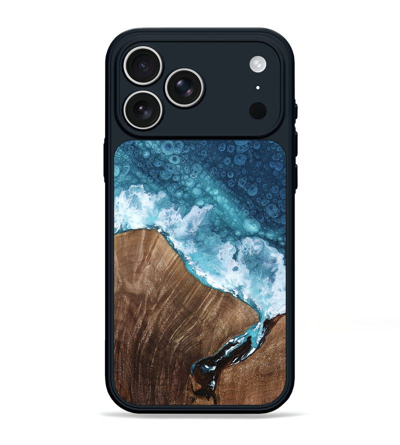 iPhone 17 Pro Max Wood Phone Case - Iola (Coastal, 810180)