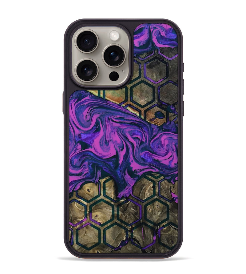 iPhone 15 Pro Max Wood Phone Case - Mildred (Pattern, 810247)