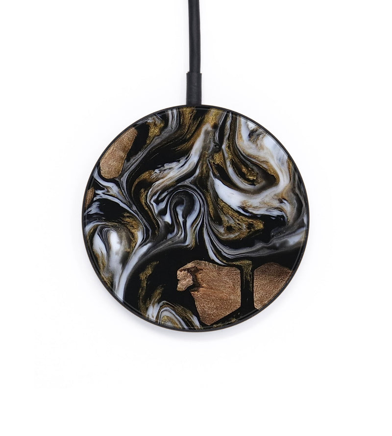 Circle Wood Wireless Charger - Savion (Pattern, 810262)