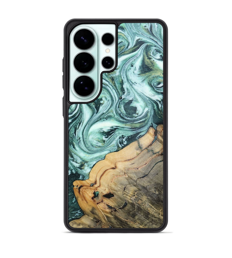 Galaxy S26 Ultra Wood Phone Case - Katlynn (Green, 810287)