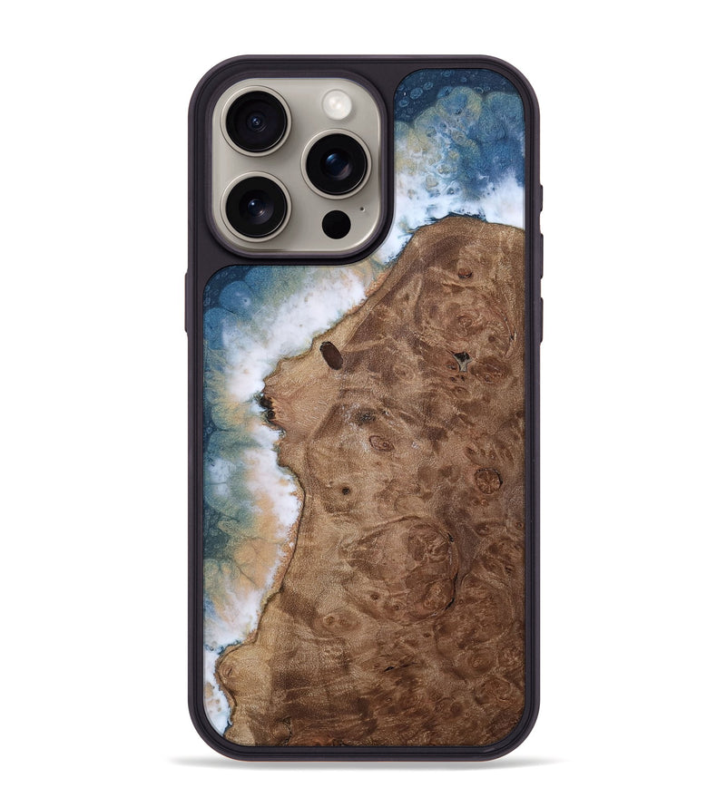 iPhone 15 Pro Max Wood Phone Case - Shemar (Coastal, 810303)