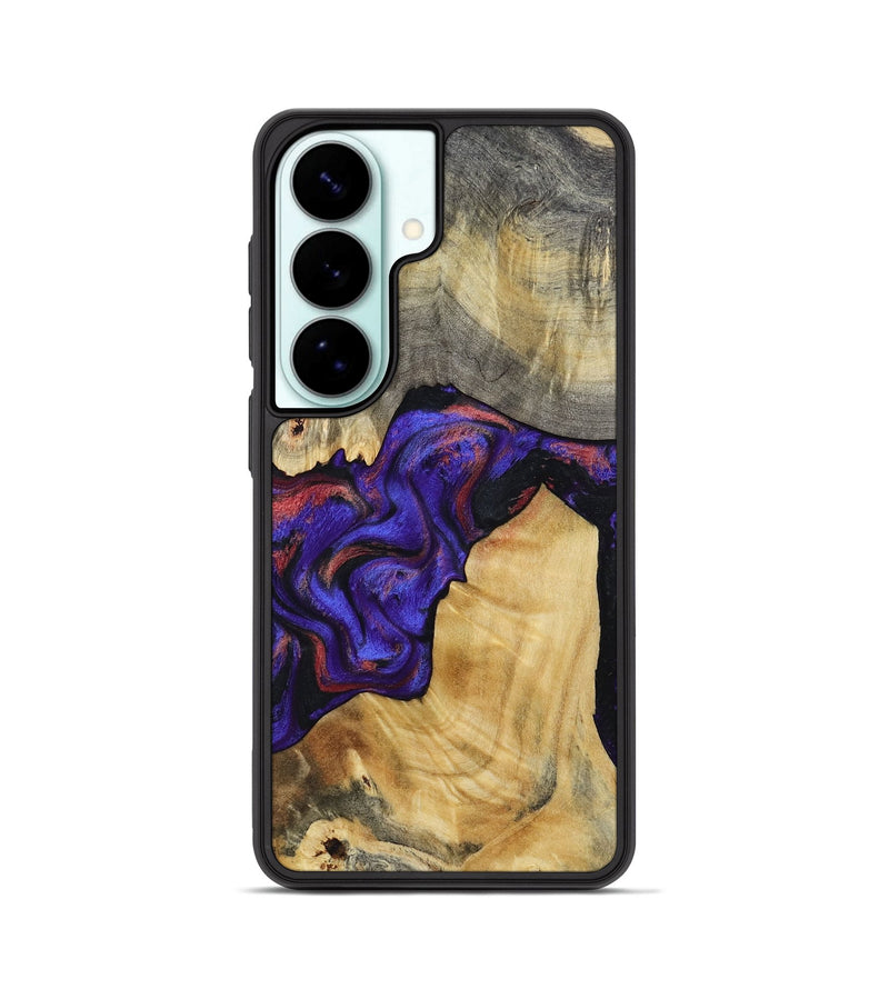 Galaxy S26 Wood Phone Case - Kathy (Purple, 810336)