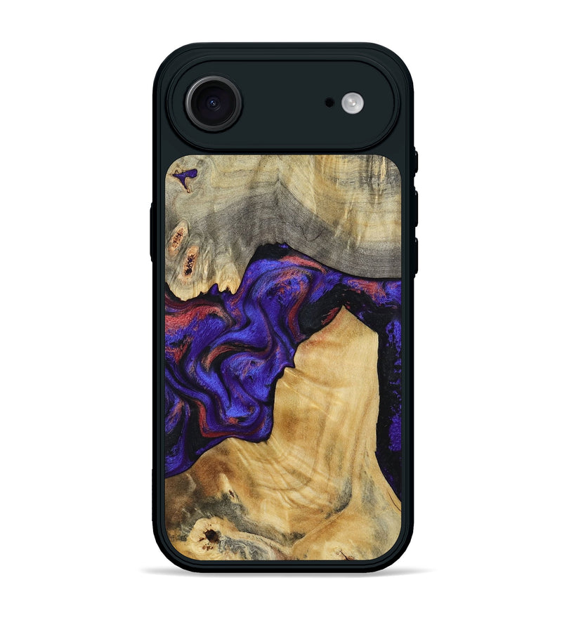 iPhone 17 Air Wood Phone Case - Kathy (Purple, 810336)