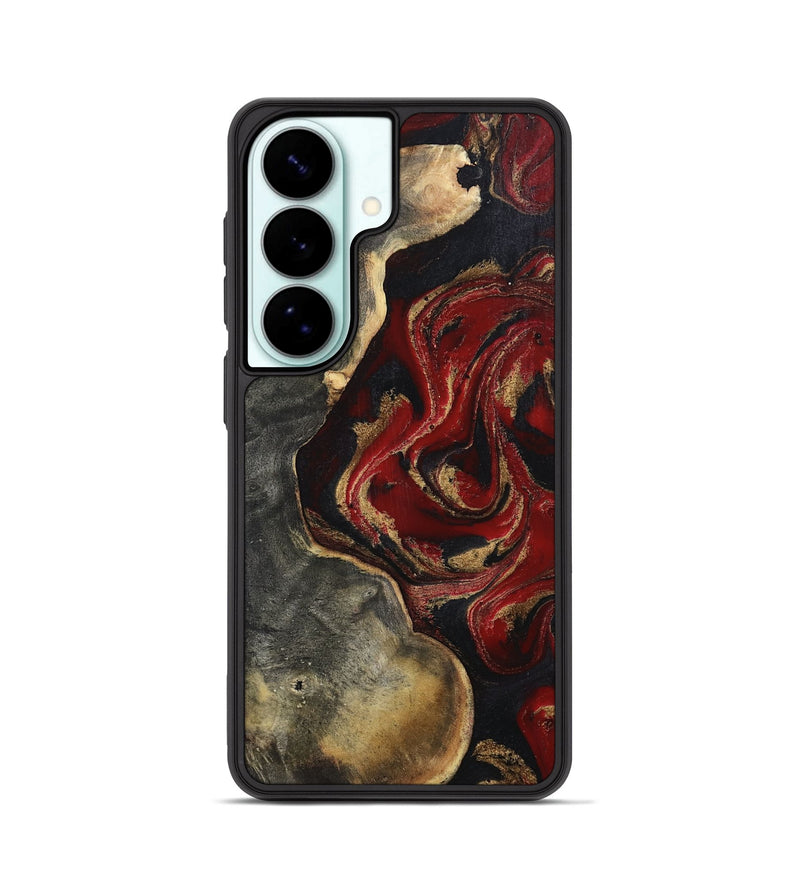 Galaxy S26 Wood Phone Case - Symone (Red, 810341)