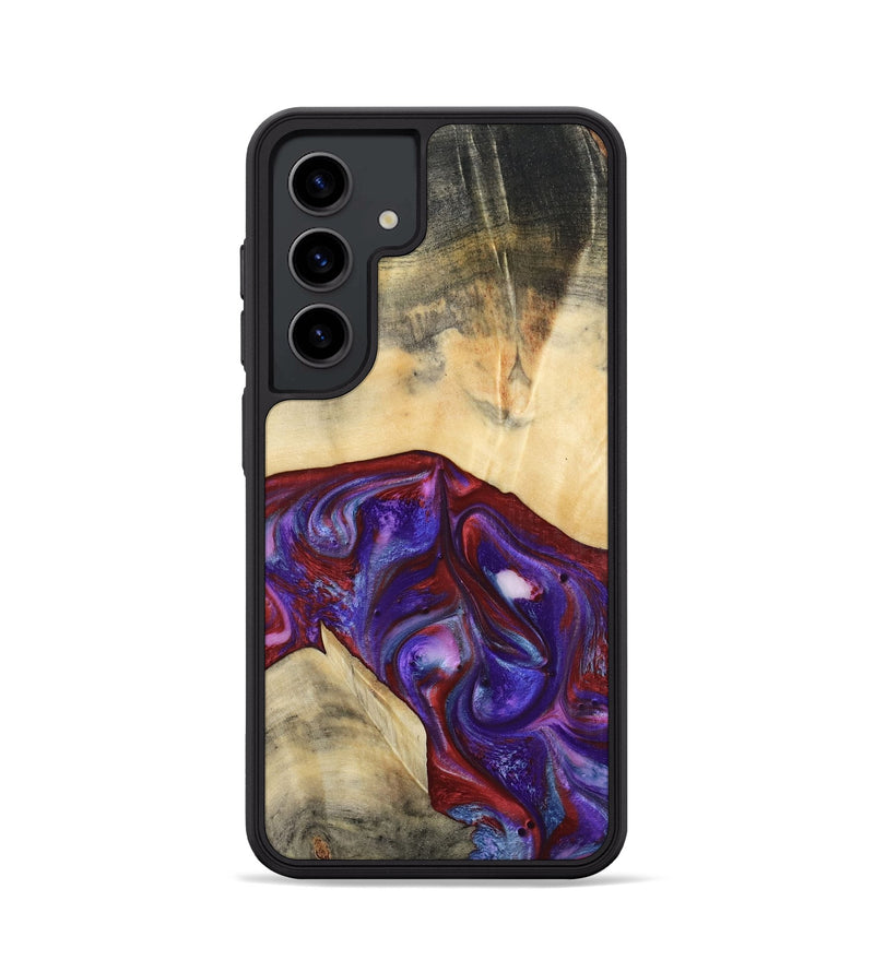 Galaxy S24 Wood Phone Case - Jase (Purple, 810344)