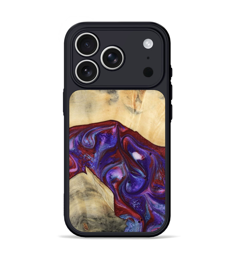 iPhone 17 Pro Wood Phone Case - Jase (Purple, 810344)