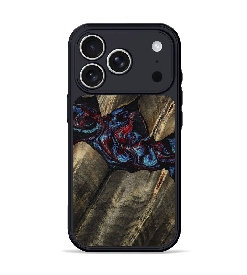 iPhone 17 Pro Wood Phone Case - Rhett (Red, 810346)