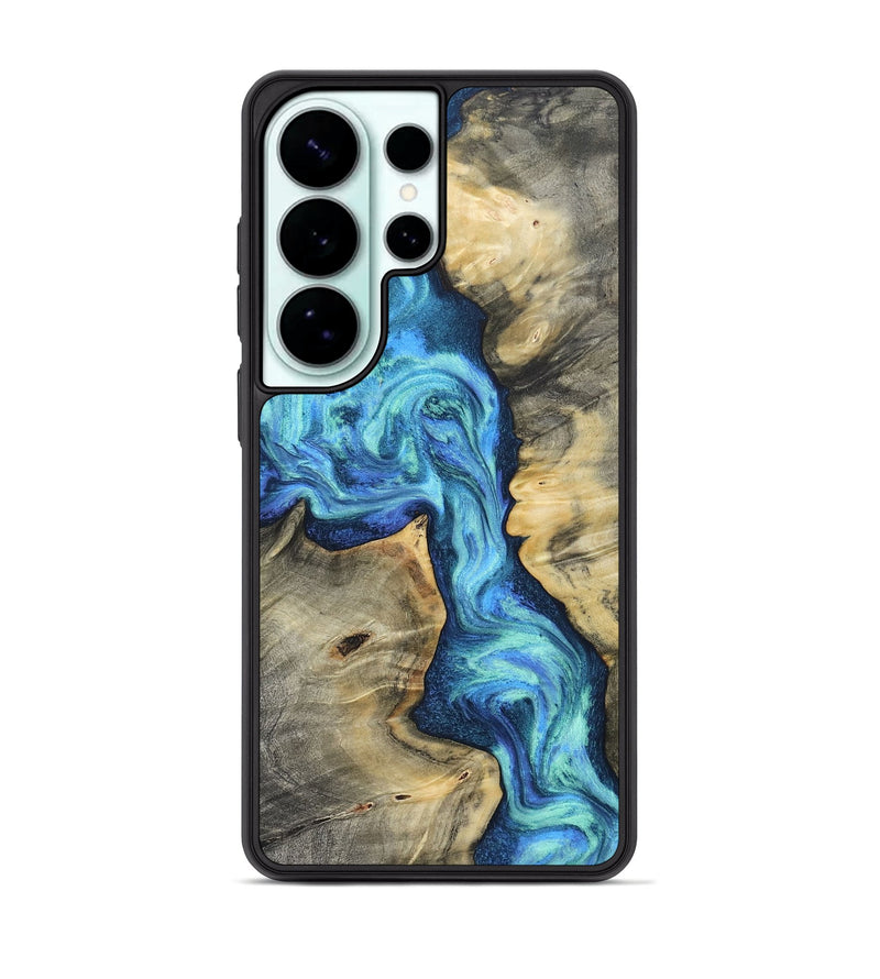 Galaxy S26 Ultra Wood Phone Case - London (Blue, 810381)