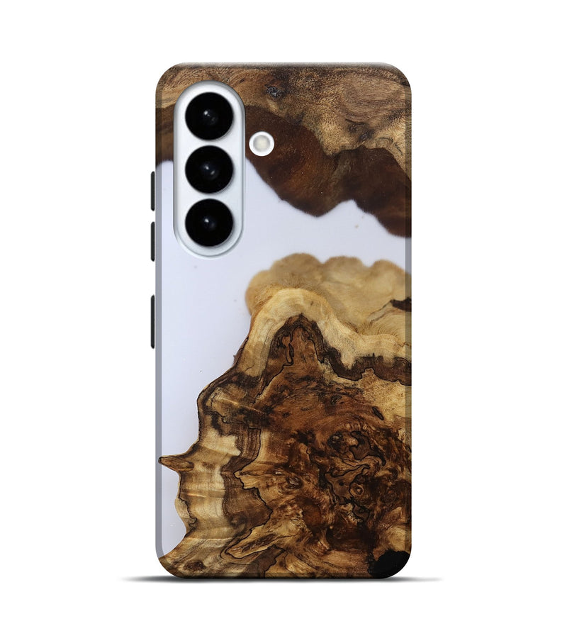 Galaxy S26 Wood Live Edge Phone Case - Tawanna (Clear, 810405)