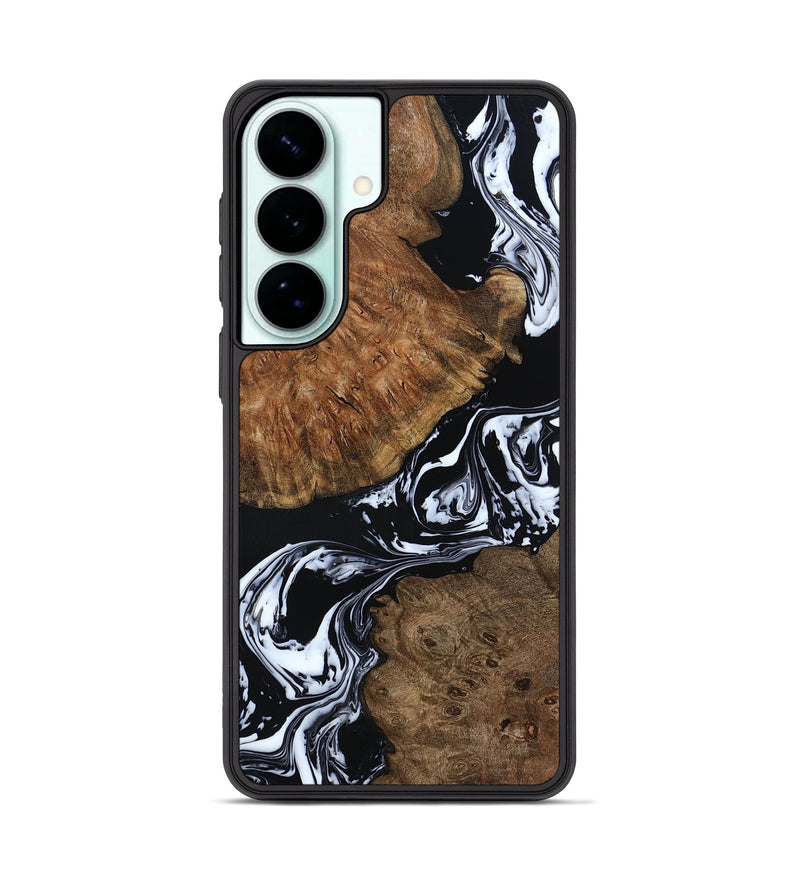 Galaxy S26 Plus Wood Phone Case - Chana (Black & White, 810431)