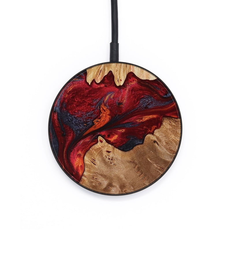 Circle Wood Wireless Charger - Mont (Red, 810450)