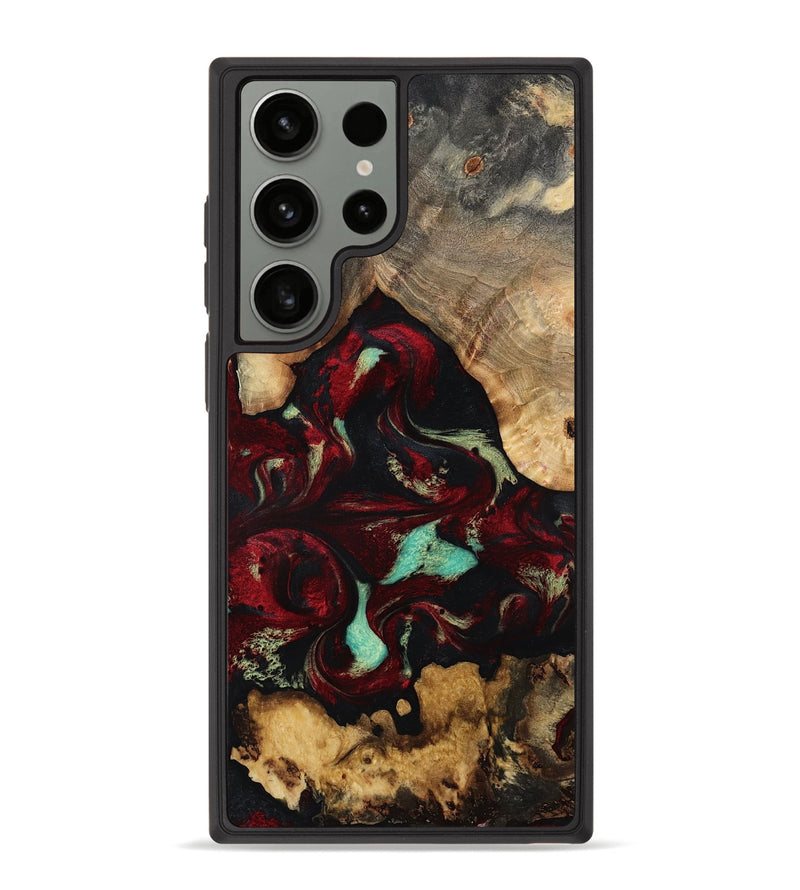 Galaxy S23 Ultra Wood Phone Case - Oaklyn (Red, 810451)