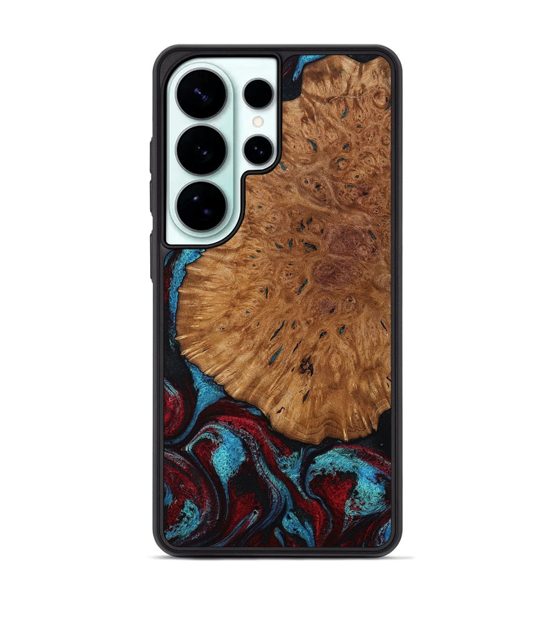 Galaxy S26 Ultra Wood Phone Case - Tracee (Red, 810454)