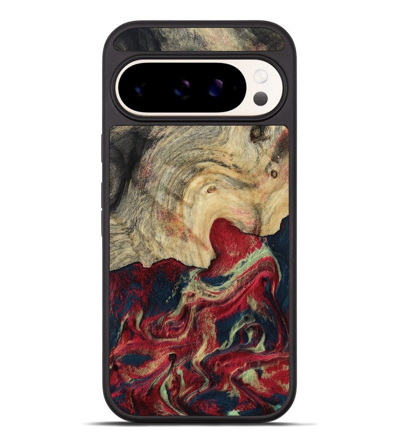 Pixel 9 Pro XL Wood Phone Case - Trevin (Red, 810456)