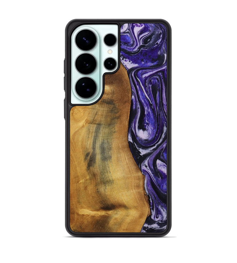 Galaxy S26 Ultra Wood Phone Case - Tomika (Purple, 810462)