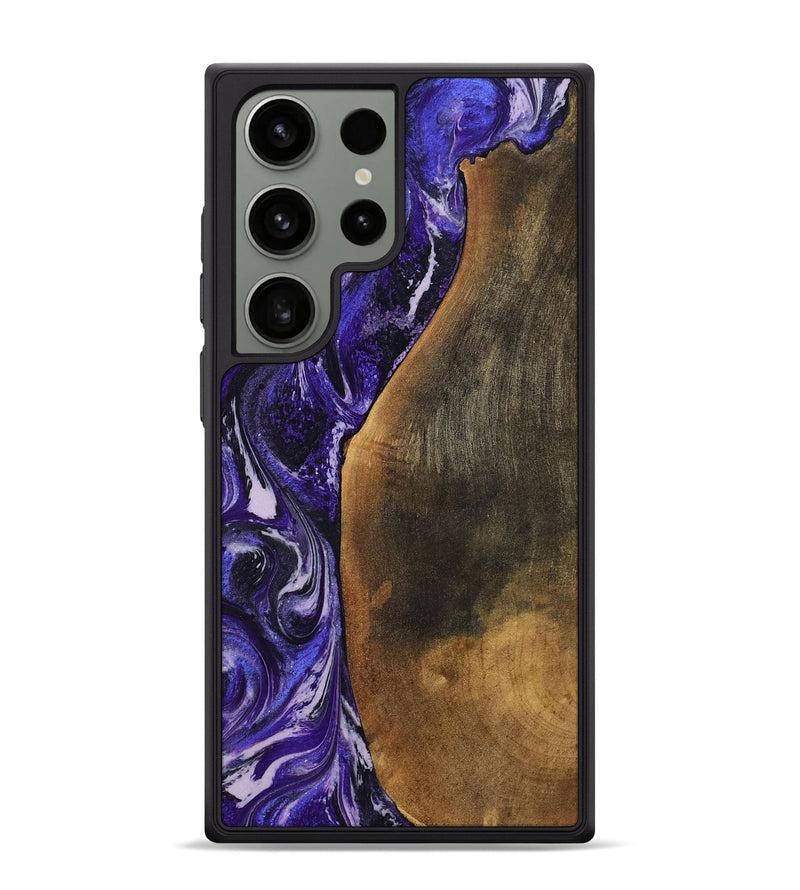 Galaxy S24 Ultra Wood Phone Case - Peter (Purple, 810465)