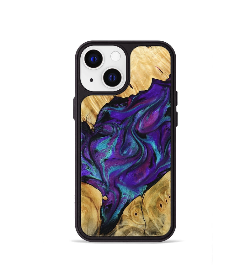 iPhone 13 mini Wood Phone Case - Kenai (Purple, 810470)