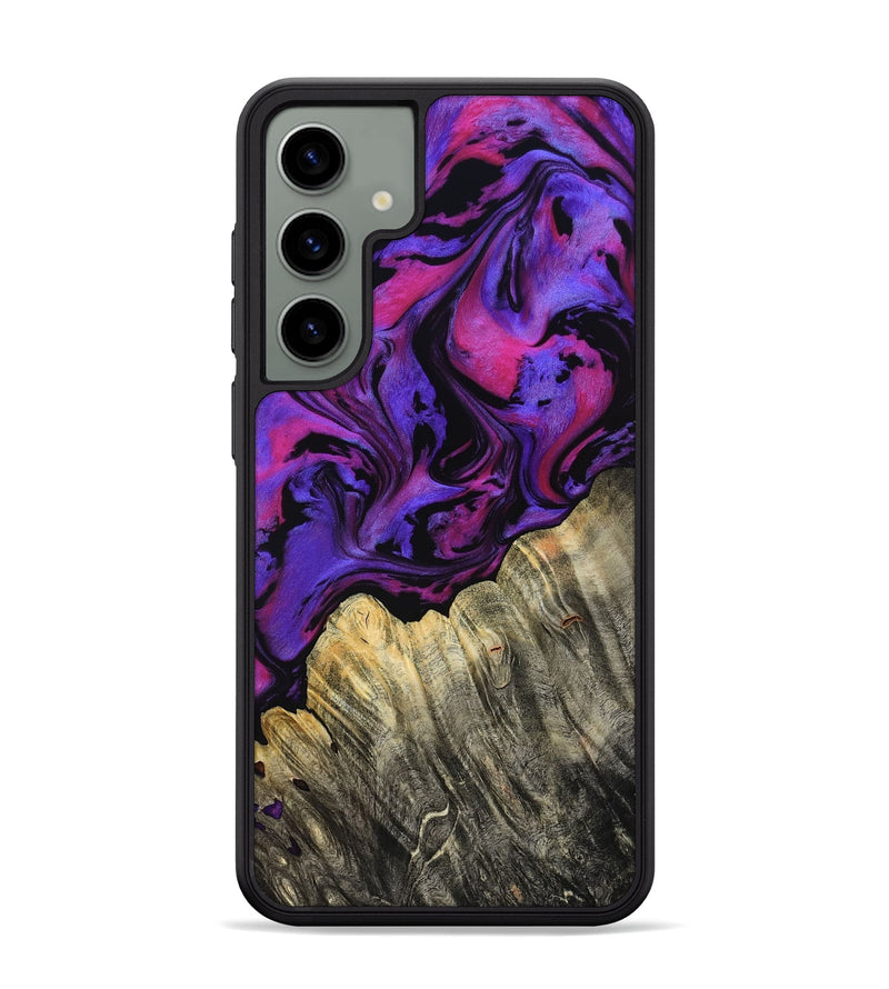Galaxy S24 Plus Wood Phone Case - Camilo (Purple, 810471)
