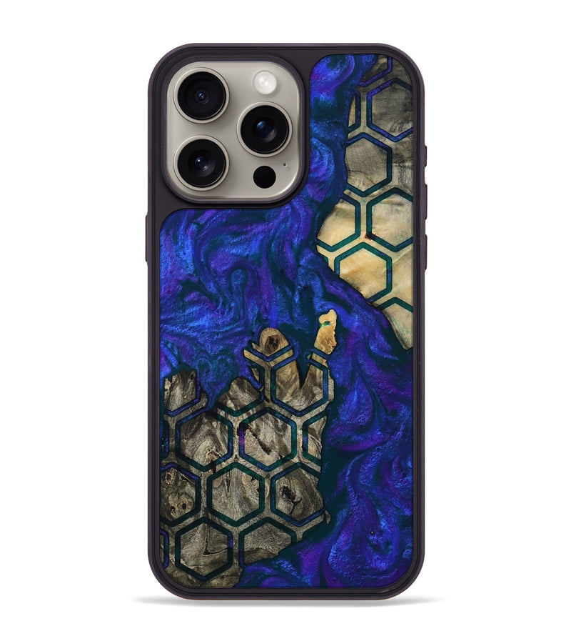 iPhone 15 Pro Max Wood Phone Case - Reed (Pattern, 810498)