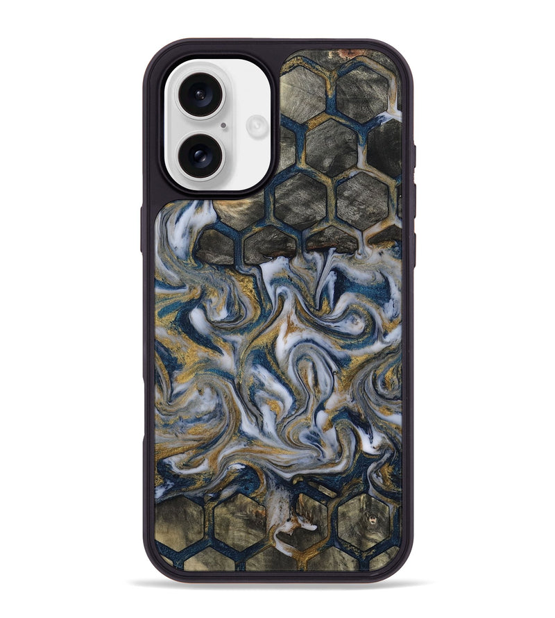 iPhone 16 Plus Wood Phone Case - Iyana (Pattern, 810510)