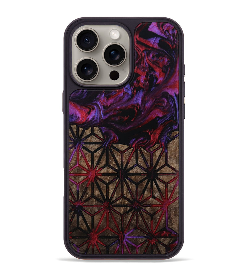 iPhone 16 Pro Max Wood Phone Case - Lilian (Pattern, 810514)