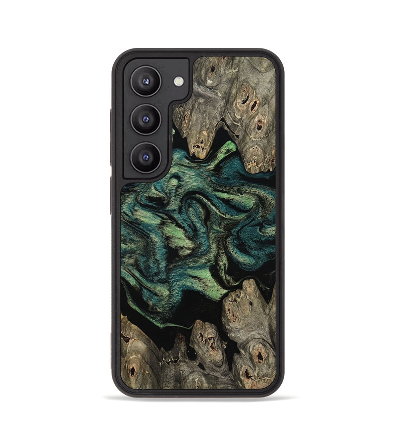 Galaxy S23 Wood Phone Case - Sevyn (Green, 810550)