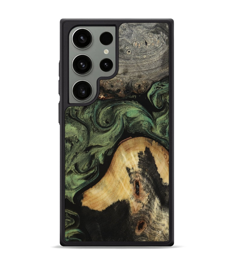 Galaxy S24 Ultra Wood Phone Case - Atreus (Green, 810553)