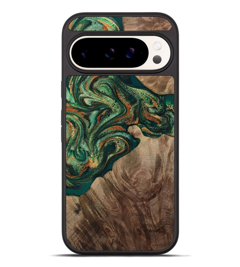 Pixel 9 Pro XL Wood Phone Case - Laraine (Green, 810561)