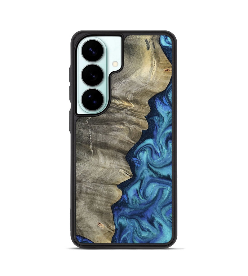 Galaxy S26 Wood Phone Case - Dudley (Blue, 810575)