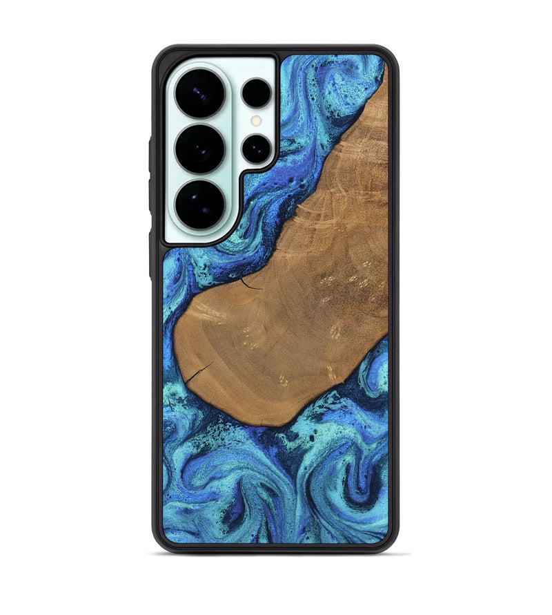 Galaxy S26 Ultra Wood Phone Case - Lafe (Blue, 810581)