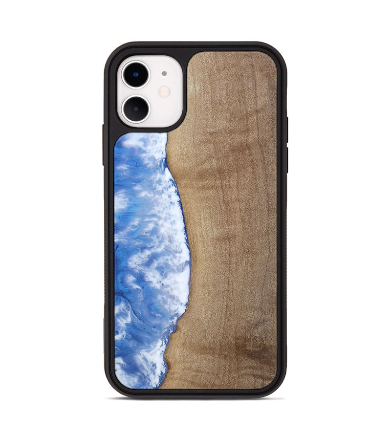 iPhone 11 Wood Phone Case - Amyra (Coastal, 810605)