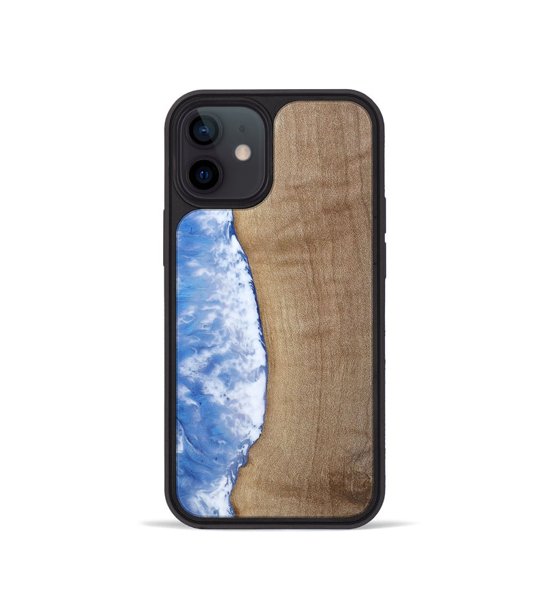 iPhone 12 mini Wood Phone Case - Amyra (Coastal, 810605)