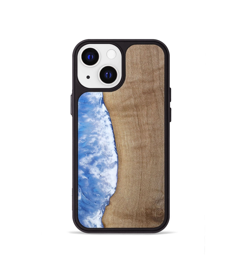 iPhone 13 mini Wood Phone Case - Amyra (Coastal, 810605)