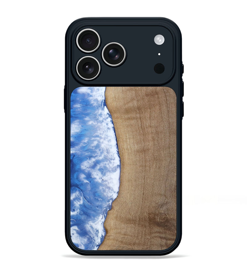 iPhone 17 Pro Max Wood Phone Case - Amyra (Coastal, 810605)